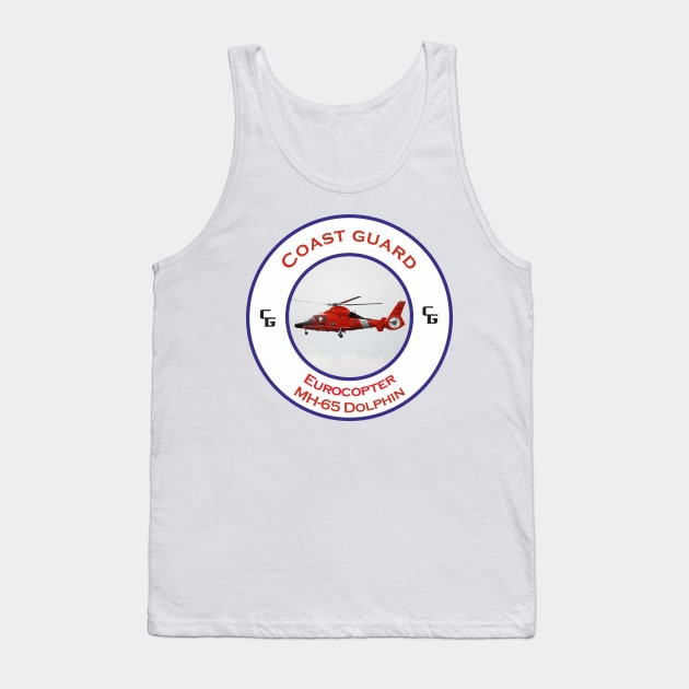 US Coastguard search and rescue Helicopter, Tank Top by AJ techDesigns